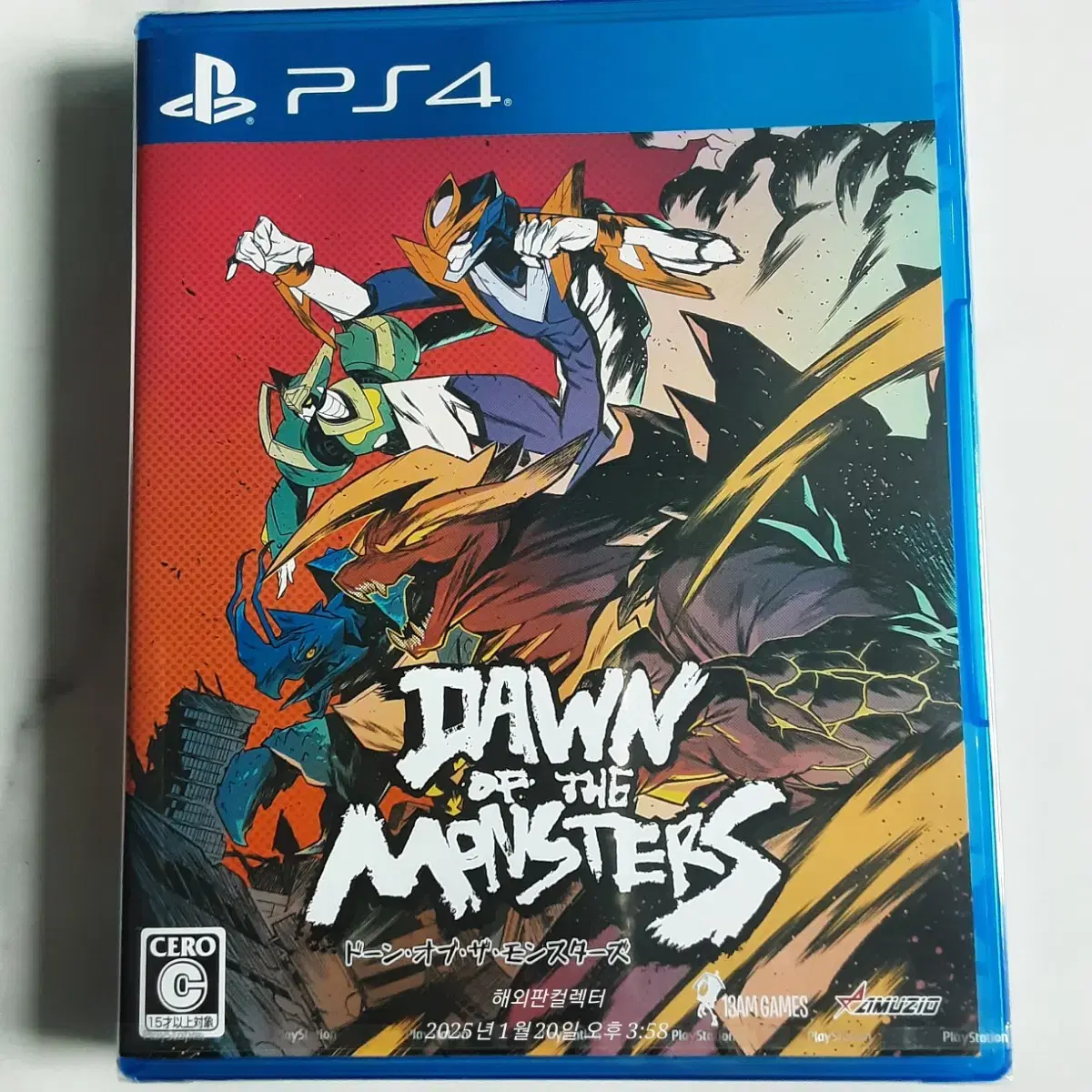 PS4 Dawn Of The Monsters 일본판